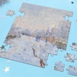 Claude Monet // Snow at Argenteuil Jigsaw Puzzle<br><div class="desc">A work of the famous Impressionist artist Claude Monet.</div>