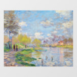 Claude Monet - Spring by the Seine<br><div class="desc">Spring by the Seine - Claude Monet,  1875</div>