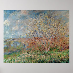 Claude Monet   Spring Poster
