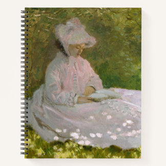 Claude Monet - Springtime    Notebook
