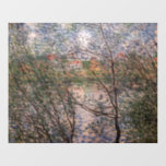 Claude Monet - Springtime through the branches<br><div class="desc">Springtime through the branches / Banks of the Seine / The Isle Grande-Jatte on the Seine / Le Printemps a travers les branches - Claude Monet,  1878</div>