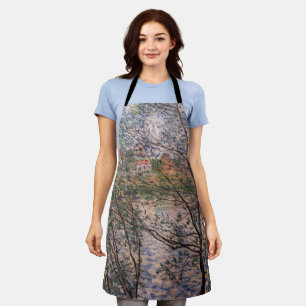 Claude Monet - Springtime through the branches Apron