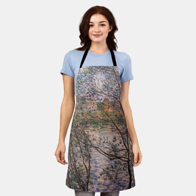 Claude Monet - Springtime through the branches Apron (Worn)