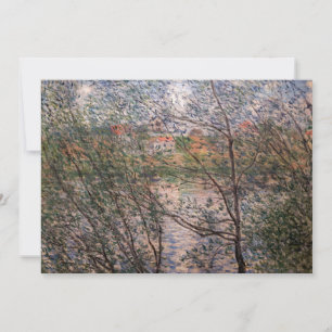 Claude Monet - Springtime through the branches Invitation