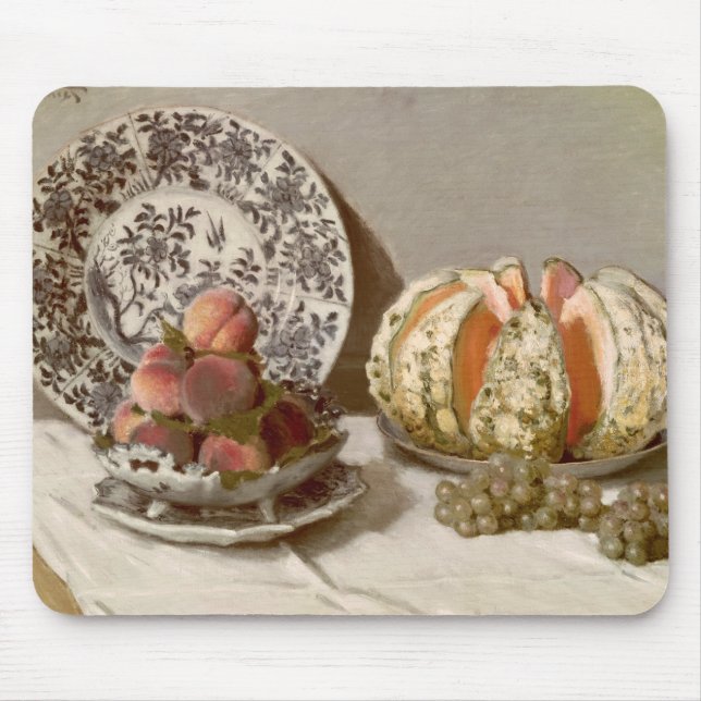 Claude Monet | Still Life, 1872 Mouse Pad (Front)