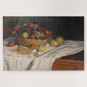 Claude Monet Still Life – Apples and Grapes Jigsaw Puzzle