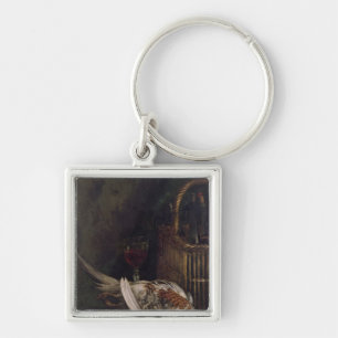 Claude Monet   Still Life with a Pheasant, c.1861 Key Ring