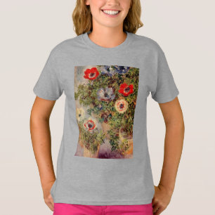 Claude Monet Still-Life with Anemone Destiny Gifts T-Shirt