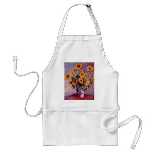 Claude Monet // Sunflowers Standard Apron