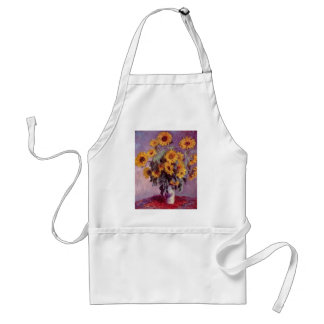 Claude Monet // Sunflowers Standard Apron