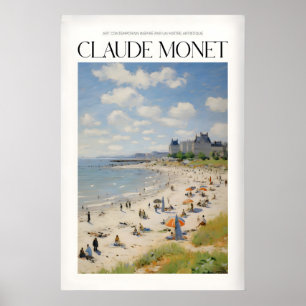 Claude Monet Sunny Beach Day Wall Art