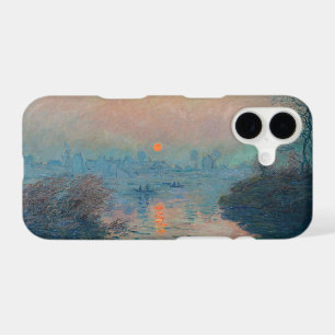 Claude Monet - Sunset on the Seine at Lavacourt