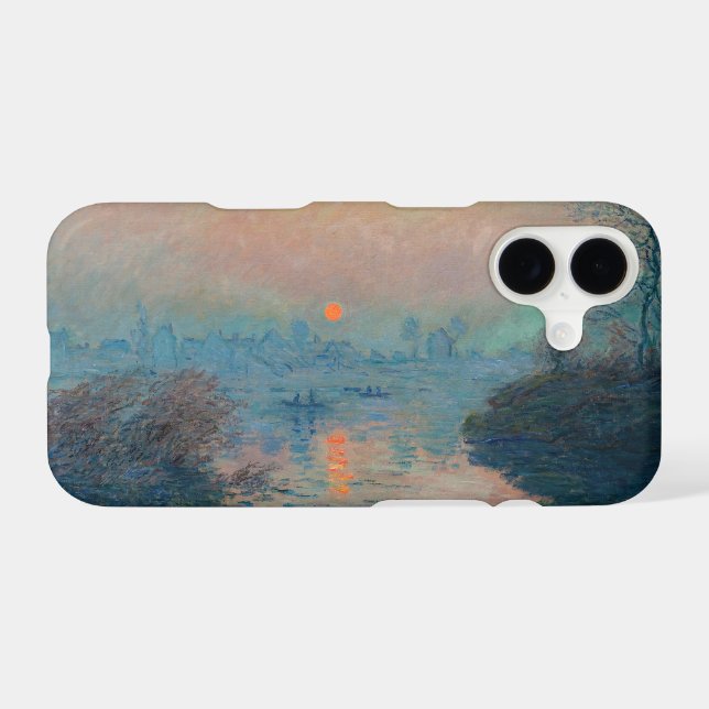 Claude Monet - Sunset on the Seine at Lavacourt (Back (Horizontal))