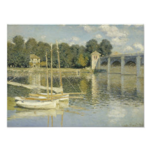 Claude Monet - The Argenteuil Bridge Photo Print