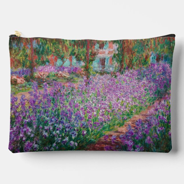 Claude Monet - The Artist's Garden at Giverny Accessory Pouch (Front)