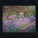Claude Monet - The Artist's Garden at Giverny Acrylic Print<br><div class="desc">The Artist's Garden at Giverny / Le Jardin de l'artiste a Giverny - Claude Monet,  1900</div>