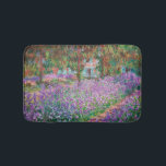 Claude Monet - The Artist's Garden at Giverny Bath Mat<br><div class="desc">The Artist's Garden at Giverny / Le Jardin de l'artiste a Giverny - Claude Monet,  1900</div>