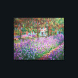 Claude Monet - The Artist's Garden at Giverny Canvas Print<br><div class="desc">The Artist's Garden at Giverny / Le Jardin de l'artiste a Giverny - Claude Monet,  1900</div>