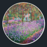 Claude Monet - The Artist's Garden at Giverny Ceramic Knob<br><div class="desc">The Artist's Garden at Giverny / Le Jardin de l'artiste a Giverny - Claude Monet,  1900</div>