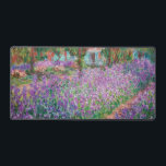 Claude Monet - The Artist's Garden at Giverny Desk Mat<br><div class="desc">The Artist's Garden at Giverny / Le Jardin de l'artiste a Giverny - Claude Monet,  1900</div>
