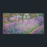 Claude Monet - The Artist's Garden at Giverny Desk Mat<br><div class="desc">The Artist's Garden at Giverny / Le Jardin de l'artiste a Giverny - Claude Monet,  1900</div>