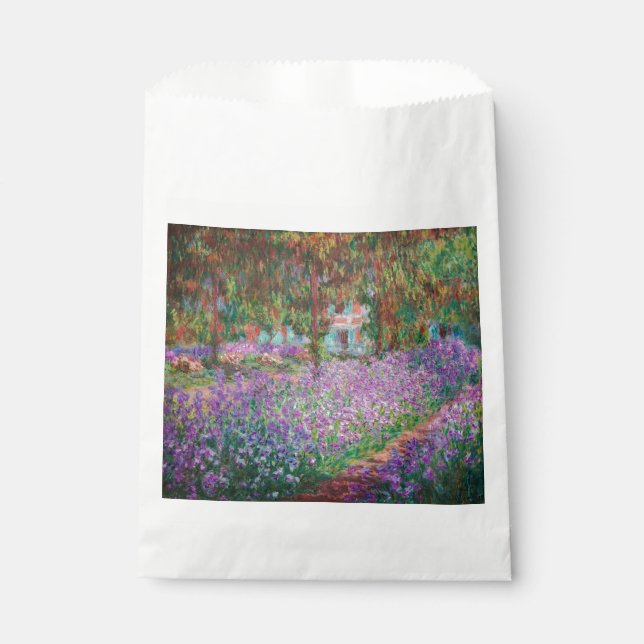 Claude Monet - The Artist's Garden at Giverny Favour Bags (Front)