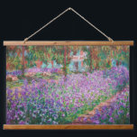 Claude Monet - The Artist's Garden at Giverny Hanging Tapestry<br><div class="desc">The Artist's Garden at Giverny / Le Jardin de l'artiste a Giverny - Claude Monet,  1900</div>