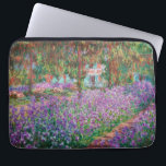 Claude Monet - The Artist's Garden at Giverny Laptop Sleeve<br><div class="desc">The Artist's Garden at Giverny / Le Jardin de l'artiste a Giverny - Claude Monet,  1900</div>
