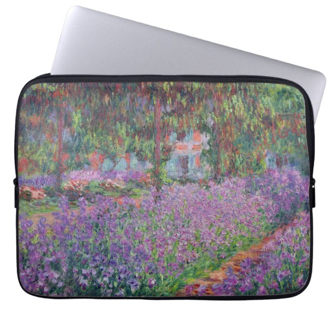 Claude Monet | The Artist's Garden at Giverny Laptop Sleeve (Front)
