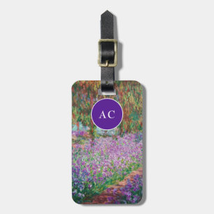 Claude Monet - The Artist's Garden at Giverny Luggage Tag