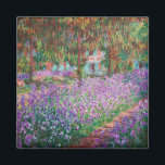 Claude Monet - The Artist's Garden at Giverny Magnet<br><div class="desc">The Artist's Garden at Giverny / Le Jardin de l'artiste a Giverny - Claude Monet,  1900</div>