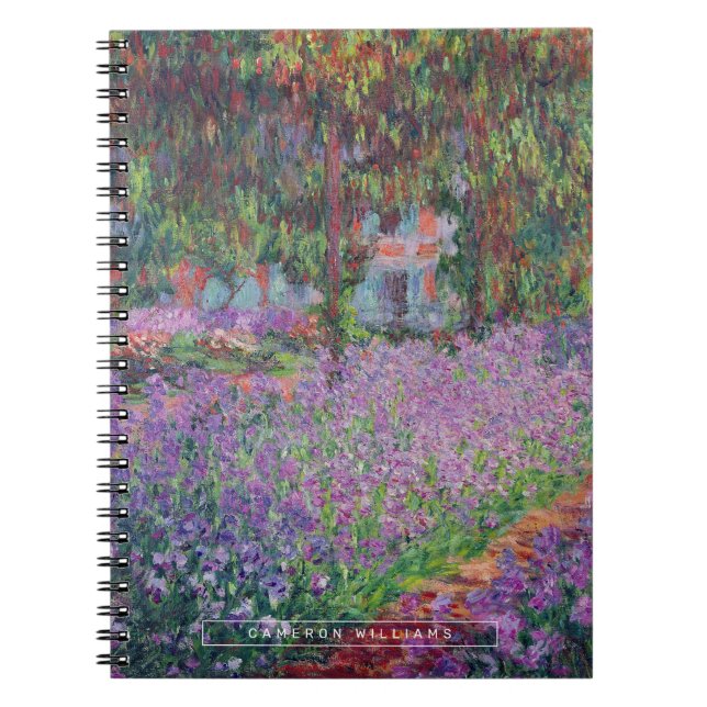Claude Monet | The Artist's Garden at Giverny Notebook (Front)
