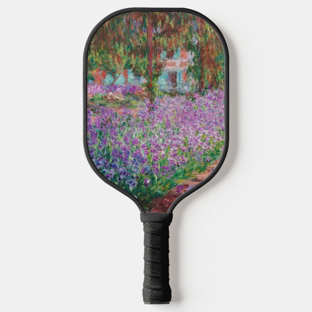 Claude Monet - The Artist's Garden at Giverny Pickleball Paddle (Front)