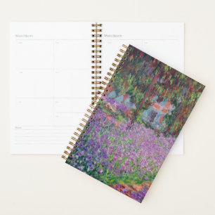 Claude Monet The Artist's Garden at Giverny Planner