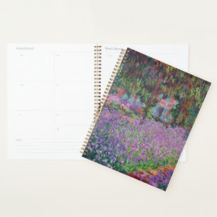 Claude Monet The Artist's Garden at Giverny Planner