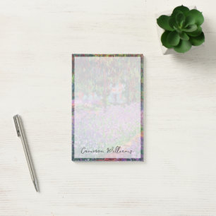 Claude Monet The Artist's Garden at Giverny Post-it Notes