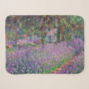 Claude Monet The Artist's Garden at Giverny Sherpa Blanket