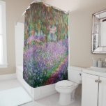 Claude Monet - The Artist's Garden at Giverny Shower Curtain<br><div class="desc">The Artist's Garden at Giverny / Le Jardin de l'artiste a Giverny - Claude Monet,  1900</div>