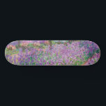 Claude Monet - The Artist's Garden at Giverny Skateboard<br><div class="desc">The Artist's Garden at Giverny / Le Jardin de l'artiste a Giverny - Claude Monet,  1900</div>
