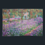 Claude Monet - The Artist's Garden at Giverny Tea Towel<br><div class="desc">The Artist's Garden at Giverny / Le Jardin de l'artiste a Giverny - Claude Monet,  1900</div>