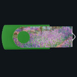 Claude Monet - The Artist's Garden at Giverny USB Flash Drive<br><div class="desc">The Artist's Garden at Giverny / Le Jardin de l'artiste a Giverny - Claude Monet,  1900</div>