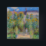 Claude Monet - The Artist's Garden at Vetheuil<br><div class="desc">The Artist's Garden at Vetheuil / Le jardin de l'artiste a Vetheuil - Claude Monet,  Oil on Canvas, 1881</div>