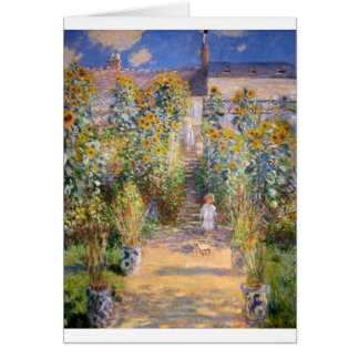 Claude Monet The Artist's Garden at Vétheuil, 1880