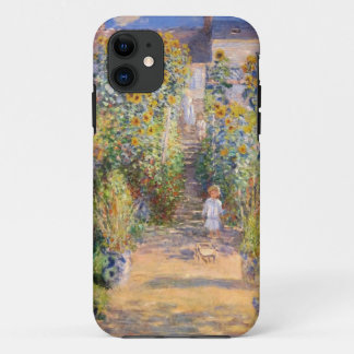 Claude Monet The Artist's Garden at Vétheuil, 1880 iPhone 11 Case