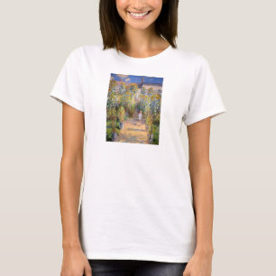 Claude Monet The Artist's Garden at Vétheuil, 1880 T-Shirt