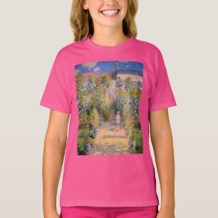 Claude Monet The Artist's Garden at Vétheuil, 1880 T-Shirt