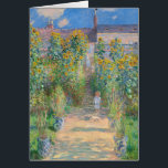 Claude Monet The Artist's Garden at Vétheuil, 1881<br><div class="desc">Claude Monet The Artist's Garden at Vétheuil, 1881 Claude Monet’s lush, light-dappled plein air paintings exemplify the aesthetics of the Impressionist movement, which the artist helped establish in late 1800s France. Monet keenly observed and rendered urban environments, his iconic water lily gardens, haystacks, and other pastoral landscapes. He painted each...</div>