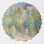 Claude Monet - The Artist's Garden at Vetheuil Balloon<br><div class="desc">The Artist's Garden at Vetheuil / Le jardin de l'artiste a Vetheuil - Claude Monet,  Oil on Canvas, 1881</div>