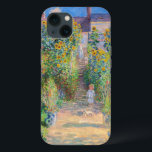 Claude Monet - The Artist's Garden at Vetheuil iPhone 13 Case<br><div class="desc">The Artist's Garden at Vetheuil / Le jardin de l'artiste a Vetheuil - Claude Monet,  Oil on Canvas, 1881</div>