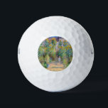 Claude Monet - The Artist's Garden at Vetheuil Golf Balls<br><div class="desc">The Artist's Garden at Vetheuil / Le jardin de l'artiste a Vetheuil - Claude Monet,  Oil on Canvas, 1881</div>